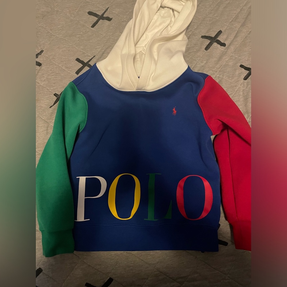 Gently Used Ralph Lauren color lock hoodies size 5